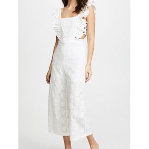 Re:Named Ruffle Overall Jumpsuit